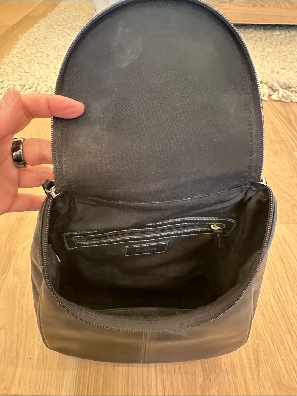 Leather Backpack - Picture 3 of 6
